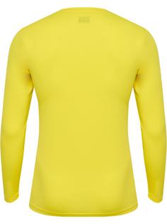 Rückansicht von hummel Funktionsshirt BLAZING YELLOW