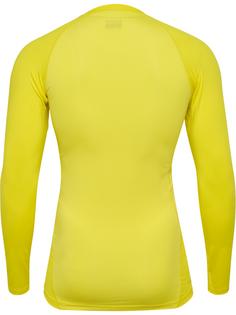 Rückansicht von hummel Funktionsshirt Herren BLAZING YELLOW