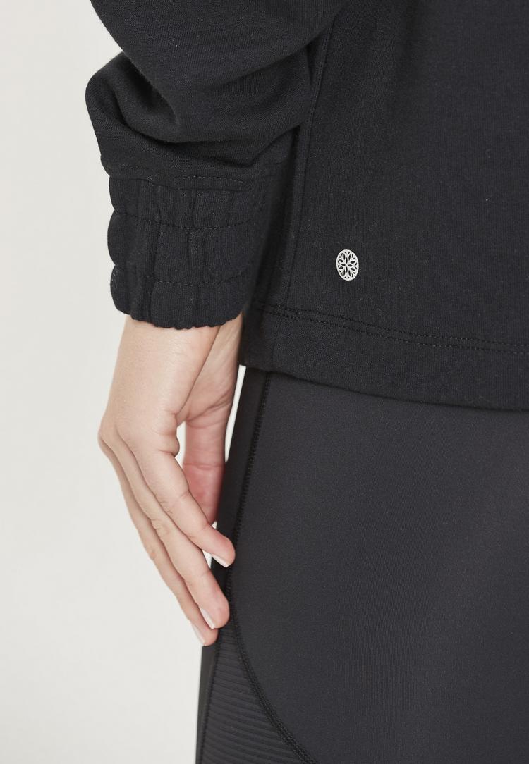 Athlecia Athlecia Kasa Cotton Funktionssweatshirt Damen - 1001 Black - 4 | SportScheck