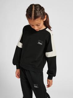 Rückansicht von hummel hmlMARLEE SWEATSHIRT Sweatshirt Kinder BLACK