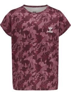 hummel hmlNANNA T-SHIRT S/S Funktionsshirt Kinder DECO ROSE