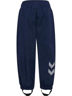 Rückansicht von hummel hmlJUPITOR TEX MINI SOFTSHELL PANTS Trainingshose Kinder BLACK IRIS
