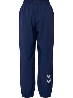 Rückansicht von hummel hmlJUPITOR SOFTSHELL PANTS Trainingshose Kinder BLACK IRIS
