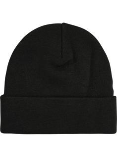 Rückansicht von hummel hmlPARK BEANIE Hut Kinder BLACK