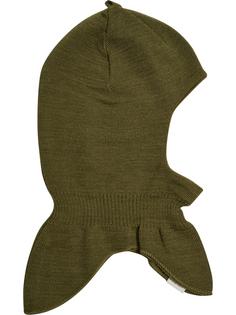 Rückansicht von hummel hmlHYGGE HELMET Hut Kinder DARK OLIVE