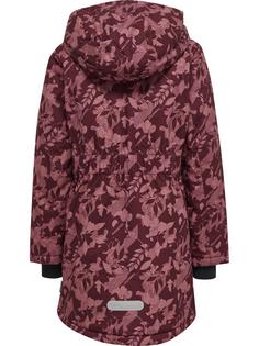 Rückansicht von hummel hmlALMA TEX COAT Trainingsjacke Kinder WINDSOR WINE