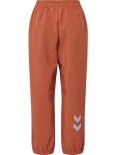 Rückansicht von hummel hmlJUPITOR SOFTSHELL PANTS Trainingshose Kinder COPPER BROWN