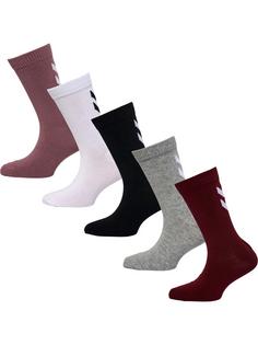 hummel hmlMAKE MY DAY SOCK 5-PACK Sportsocken Kinder DECO ROSE