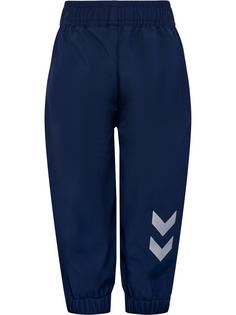 Rückansicht von hummel hmlJUPITOR TEX MINI SOFTSHELL PANTS Trainingshose Kinder BLACK IRIS