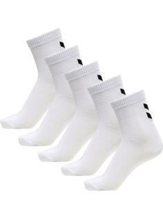 hummel hmlMAKE MY DAY SOCK 5-PACK Freizeitsocken Kinder BRIGHT WHITE