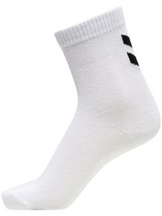 Rückansicht von hummel hmlMAKE MY DAY SOCK 5-PACK Freizeitsocken Kinder BRIGHT WHITE