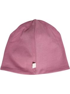 Rückansicht von hummel hmlPERRY BEANIE Hut Kinder DUSKY ORCHID