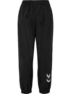 Rückansicht von hummel hmlJUPITOR TEX SOFTSHELL PANTS Trainingshose Kinder BLACK