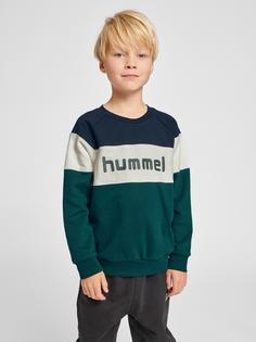 Rückansicht von hummel hmlCLAES SWEATSHIRT Sweatshirt Kinder DEEP TEAL