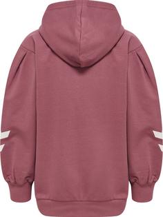 Rückansicht von hummel hmlDUE HOODIE Hoodie Kinder DECO ROSE