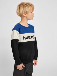 Rückansicht von hummel hmlCLAES SWEATSHIRT Sweatshirt Kinder SODALITE BLUE