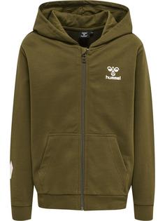 hummel hmlTRECE ZIP HOODIE Hoodie Kinder DARK OLIVE