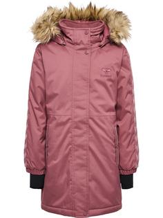 hummel hmlLEAF TEX COAT Trainingsjacke Kinder ROSE BROWN
