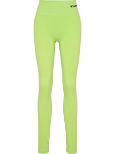 hummel hmlTIF SEAMLESS HIGH WAIST TIGHTS Tights Damen SHARP GREEN