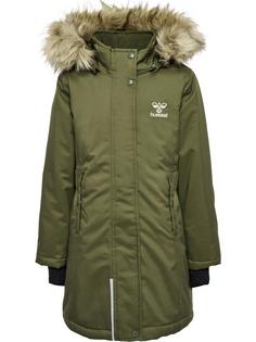 hummel hmlALMA TEX COAT Trainingsjacke Kinder OLIVE NIGHT