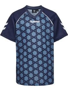 hummel hmlPS T-SHIRT S/S Funktionsshirt Kinder CAPTAIN'S BLUE