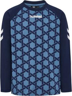hummel hmlPS T-SHIRT L/S Funktionsshirt Kinder CAPTAIN'S BLUE