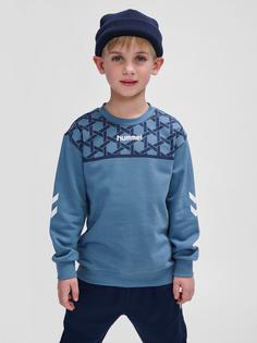 Rückansicht von hummel hmlPS SWEATSHIRT Funktionssweatshirt Kinder CAPTAIN'S BLUE