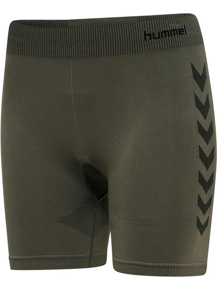 hummel hummel HUMMEL FIRST SEAMLESS TR SHT TIGH W Tights Damen - GRAPE LEAF - 1 | SportScheck