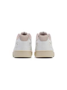 Rückansicht von hummel ST POWER PLAY WM2 Sneaker Damen WHITE/SILVER CLOUD