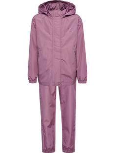 hummel hmlNESSIE RAINSUIT Regenanzug Kinder DUSKY ORCHID