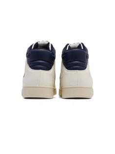 Rückansicht von hummel ST POWER PLAY MID PL Sneaker MARSHMALLOW/BLACK IRIS