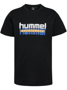 hummel hmlTUKAS T-SHIRT S/S T-Shirt Kinder BLACK