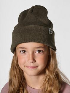 Rückansicht von hummel hmlPARK BEANIE Beanie Kinder MAJOR BROWN