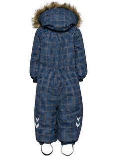 Rückansicht von hummel hmlMOON TEX SNOWSUIT Softshellhose Kinder BERING SEA
