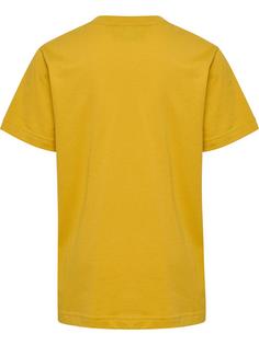Rückansicht von hummel hmlTUKAS T-SHIRT S/S T-Shirt Kinder GOLDEN SPICE