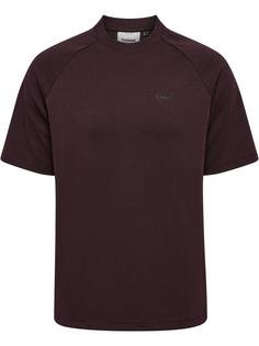 hummel hmlTECH LOOSE TEE Funktionsshirt CHOCOLATE PLUM