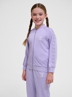 Rückansicht von hummel hmlNOMA ZIP JACKET Sweatshirt Kinder LAVENDER