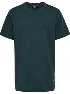 hummel hmlPRINT T-SHIRT S/S Funktionsshirt Kinder GREEN GABLES