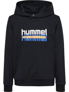 hummel hmlTUKAS HOODIE Hoodie Kinder BLACK