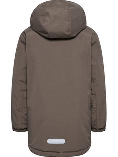Rückansicht von hummel hmlBOB TEX JACKET Trainingsjacke Kinder MAJOR BROWN