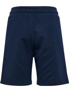 Rückansicht von hummel hmlTUKAS SHORTS Funktionsshorts Kinder BLACK IRIS/BLACK IRIS