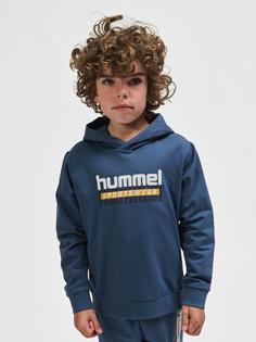 Rückansicht von hummel hmlTUKAS HOODIE Hoodie Kinder BERING SEA