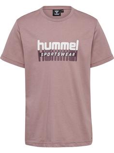 hummel hmlTUKAS T-SHIRT S/S T-Shirt Kinder TWILIGHT MAUVE