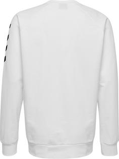 Rückansicht von hummel HMLGO KIDS COTTON SWEATSHIRT Funktionssweatshirt Kinder WHITE