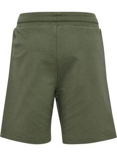 Rückansicht von hummel hmlTUKAS SHORTS Funktionsshorts Kinder DUSTY OLIVE