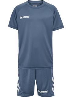 hummel hmlPROMO KIDS SET Trainingsanzug Kinder CHINA BLUE