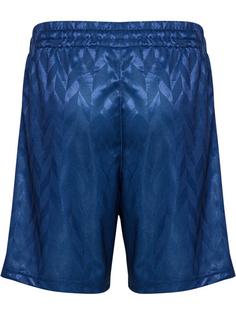 Rückansicht von hummel hmlJR FB SHORTS Funktionsshorts Kinder ESTATE BLUE