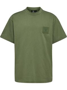 hummel hmlCLEAN T-SHIRT S/S Funktionsshirt Kinder OLIVINE