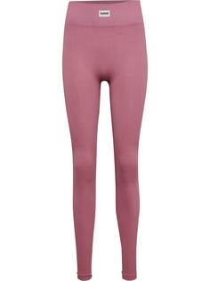 hummel hmlPULSE SEAMLESS RIB MW W TIGHTS Tights Damen WISTFUL MAUVE