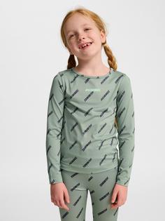 Rückansicht von hummel Funktionsshirt Kinder ICEBERG GREEN